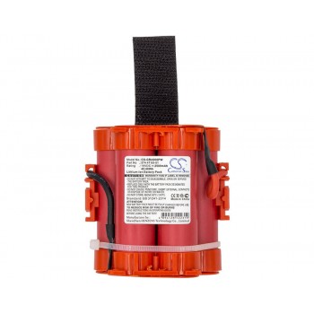 Gardena vejapjovių 124562, R38Li, R40, R50, R50Li, R70, R75Li, R80 18V 2500mAh Li-Ion akumuliatorius, skirtas Husqvarna vejapjovei