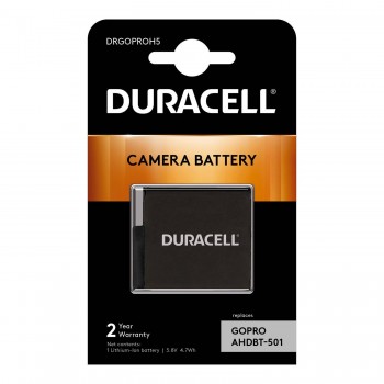 Duracell DRGOPROH5 3,8 V 1250 mAh ličio jonų baterija - GoPro Hero5 Hero6 Hero5 Hero6 AABAT-001 AHDBT-501