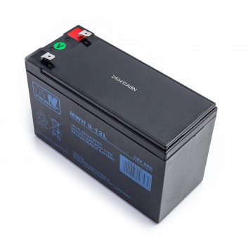 Akumuliatorius AGM MW Power MWH 9-12L 12V 9Ah iki UPS APC, Ever, Fideltronik, Eatonoms Powerware, Aliarmui