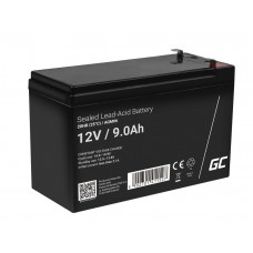 Akumuliatorius Green Cell 12V / 9Ah / AGM / AGM06