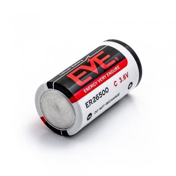 EVE ER26500S 3,6 V 8500 mAh ličio akumuliatorius - Li-SOCL2 C, LS26500, SL-770, TL-2200, TL-4920, XL-140F