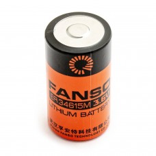 FANSO ER34615M 3,6 V 13000 mAh ličio akumuliatorius - LiSOCL2, D, LSH20, SB-D02/TC, SL-780/S, TL-4930, TL-5930