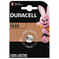 Ličio baterija Duracell CR1632 DL1632 ECR1632 3V automobilių nuotolinio valdymo pultams