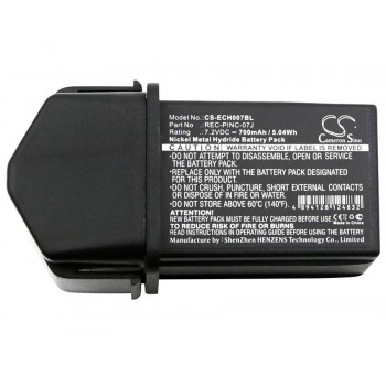 Baterija Elca 0401BA000112, PINC-07MH, 7,2 V 700 mAh, skirta CONTROL-07, CONTROL-07MH-A/D, GENIO-M, GENIO-P, TECHNO-M