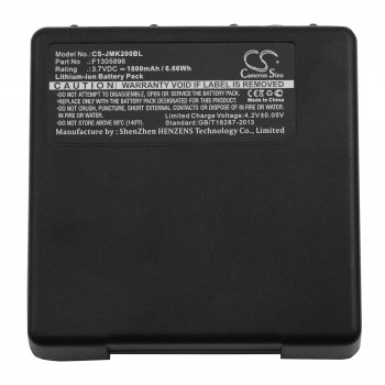 JAY F1305896 PWB PYB 3.7V 1800mAh ličio jonų akumuliatorius, skirtas JAY Jay Gama6 Gama10 krano valdymui