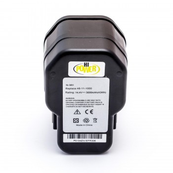 AEG 4932399413, System 3000 B14.4, BXL14.4, BXS14.4 14.4V 3.0Ah NiMH Akumuliatorius, skirtas elektriniams įrankiams BBM 14 STX, BBS 14 X, BDSE 14 STX, BSB 14 STX, SB2E 14 STX