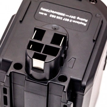 Akumuliatorius Bosch 2607335082, 2607335097, 2607335098 24V 3.0Ah NiMH, skirtas elektriniams įrankiams GBH24VFR, GBH24VRE, GBH24VSR, 0611260, 53911225VSR, 11225VSRH