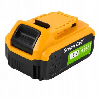 Green Cell  akumuliatorius DeWalt DCB102 DCB180 DCB182 DCB185 DCB200 DCB606 18V 4000mAh Li-Ion akumuliatorius, skirtas DeWalt elektriniams įrankiams