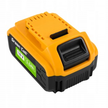 Green Cell DeWalt DCB180, DCB181, DCB182, DCB183, DCB184, DCB185, DCB200, DCB201, DCB203, DCB204, DCB205, DCB206 18V 5.0Ah ličio jonų  baterija, skirta elektriniams įrankiams