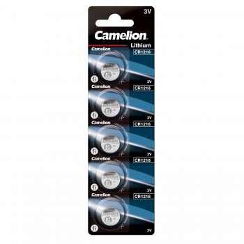 Ličio baterija Camelion CR1216 DL1216 BR1216 3V B5 5szt.