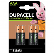 Įkraunamos baterijos Duracell R3 AAA HR603 MICRO 900mAh NiMH 4B