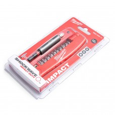 Bitų rinkinys Shockwave, skirtas Phillips, Pozidriv ir Torx varžtams, PH2, PZ1 - PZ3, TX15 - TX40 (12 vnt.) Milwaukee 4932430910