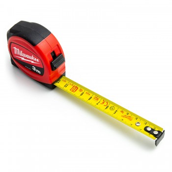 SLIM 3 m/16 mm matavimo juosta Milwaukee 48227703