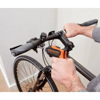 Black & Decker 3,6 V akumuliatorinis atsuktuvas BCF611CK-QW