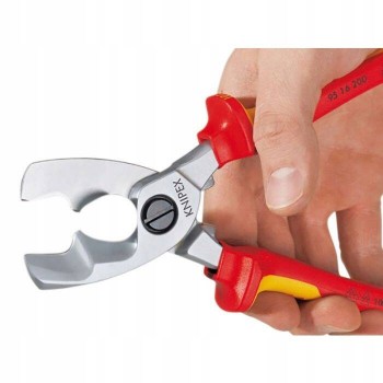 Knipex dvigubų ašmenų kabelių pjaustytuvas 9516200