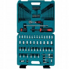 Makita 91 dalių įrankių rinkinys, veržliarakčiai, antgaliai, lizdai P-46470