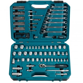 Makita E-06616 120 rankinių įrankių rinkinys