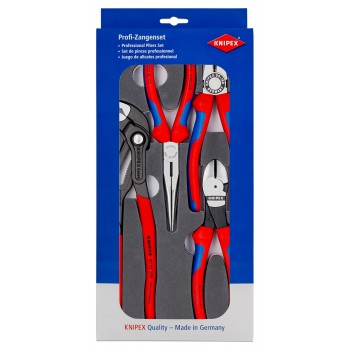 Replės su putplasčio įdėklu 4 dalių rinkinys Knipex 002001V15