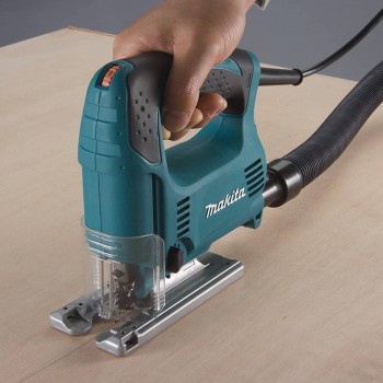 Makita MAK-4329 450W tinklo pjūklas su pjovimo pjūviu