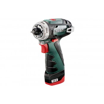 PowerMaxx BS + 2x2Ah 12V Metabo gręžtuvas/suktuvas 600984000
