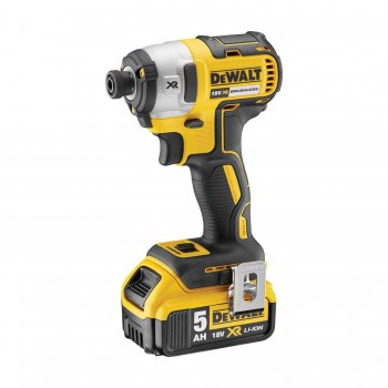 DeWalt DCF887P2-QW 1/4 18 V 2x5,0 Ah bešepetėlinis smūginis gręžtuvas