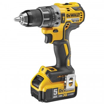 Gręžtuvas-suktuvas  18V XR 2x5,0Ah kufer TSTAK DeWalt