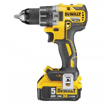 Gręžtuvas-suktuvas  18V XR 2x5,0Ah kufer TSTAK DeWalt