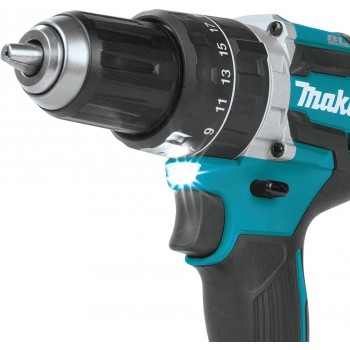 Makita DHP484Z 18V 13 mm Li-Ion akumuliatorinis 2 greičių smūginis gręžtuvas ir gręžtuvas