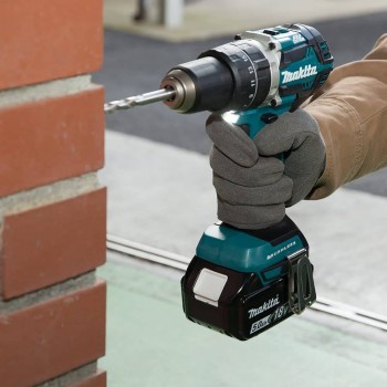 Makita DHP484Z 18V 13 mm Li-Ion akumuliatorinis 2 greičių smūginis gręžtuvas ir gręžtuvas