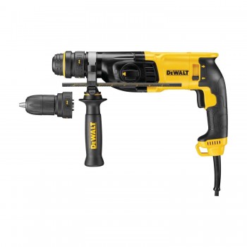 SDS-Plus 26 mm 800 W smūginis gręžtuvas su QCC DeWalt D25134K-QS