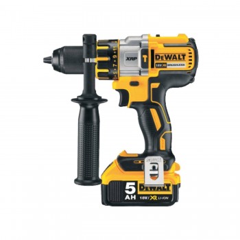 XR Li-Ion 18 V bešepetėlinis variklis 2 x 5,0 Ah DeWalt DCD996P2-QW gręžtuvas ir (arba) plaktukas