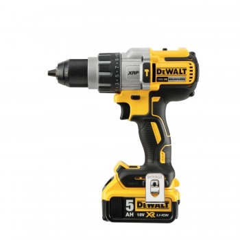 XR Li-Ion 18 V bešepetėlinis variklis 2 x 5,0 Ah DeWalt DCD996P2-QW gręžtuvas ir (arba) plaktukas