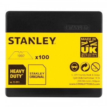 Trapecijos formos ašmenys 100 vnt. Stanley 1-11-921