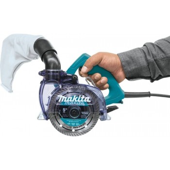 Makita 4100KB akumuliatorinis pjaustytuvas su „DRY“ deimantiniu disku, 125 mm, 1400 W