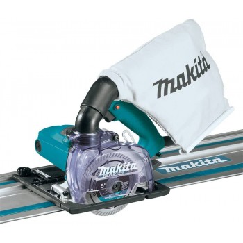 Makita 4100KB akumuliatorinis pjaustytuvas su „DRY“ deimantiniu disku, 125 mm, 1400 W