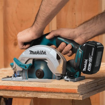 Makita DHS680Z 18V 165 mm bešepetėlinis rankinis diskinis pjūklas