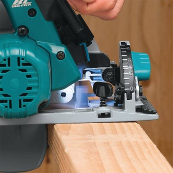 Makita DHS680Z 18V 165 mm bešepetėlinis rankinis diskinis pjūklas