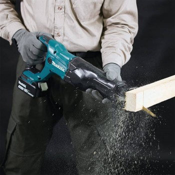 Makita DJR186Z 18V Li-Ion akumuliatorinis bešepetėlinis pjūklas su elektriniu stabdžiu