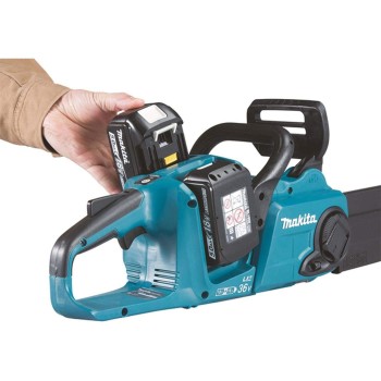 Makita DUC353Z 2 x 18V 35 cm akumuliatorinis grandininis pjūklas