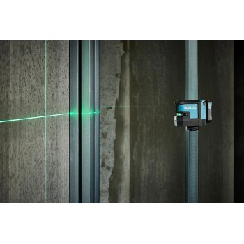 Makita SK105GDZ kryžminis lazeris (žalias spindulys)