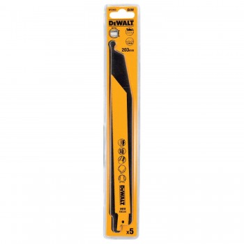 Dviejų metalų pjūklai, skirti metalo pjūklams 203 mm pakuotėje. 5 vnt. DeWalt DT2353-QZ