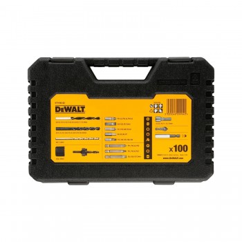 DeWalt 100 dalių grąžtų ir antgalių rinkinys DT71563-QZ