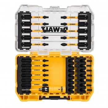 Smūginių grąžtų rinkinys 31 vnt. FLEXTORQ DeWalt