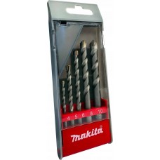 Cilindrinių betono grąžtų rinkinys 5vnt. Makita D-05175