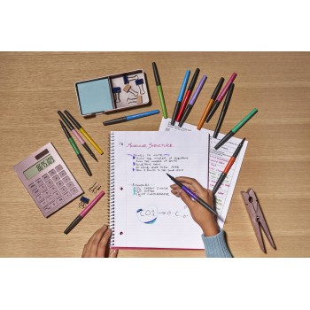Flomasteriai Papermate Flair medium (0,7 mm) | metallic | 6 vnt. - 2137361