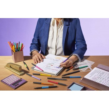 Flomasteriai Papermate Flair medium (0,7 mm) | metallic | 6 vnt. - 2137361