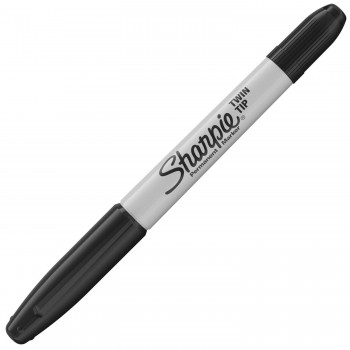 Markeris Sharpie Permanent Twin Tip juodas - S0811100
