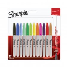 Markerių rinkinys Sharpie Fine 12 vnt – 2065404