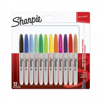Markerių rinkinys Sharpie Fine 12 vnt – 2065404