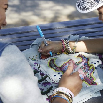 Sharpie Fine 20 spalvų rinkinys su dažų maišeliu
